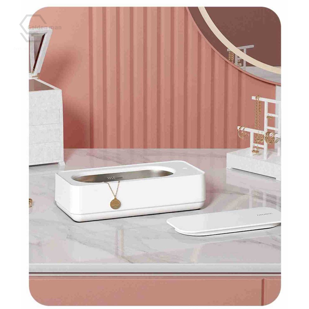 Máy tạo sóng siêu âm vệ sinh Ultrasonic chuyên cho đồng hồ trang sức khay niềng răng răng giả