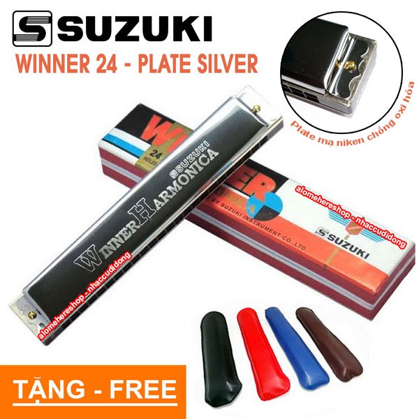 Kèn harmonica Suzuki Winner 24 key C W24