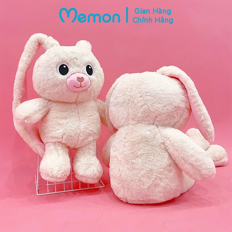 Gấu Bông Thỏ Tai Dài Mềm Mịn Cao Cấp Memon