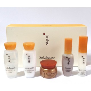 Bộ dưỡng da mini 5 món cơ bản Sulwhasoo Basic Kit 5 items