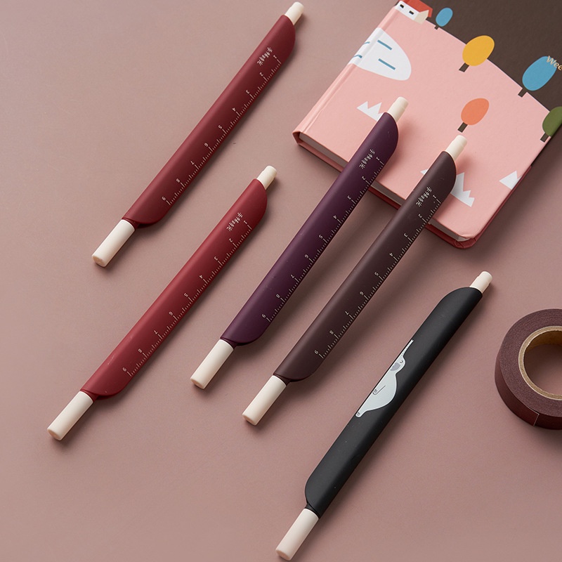 1 Cây Bút Gel Nhiều Màu Sắc Họa Tiết Động Vật Hoạt Hình Đa Năng Cho Học Sinh