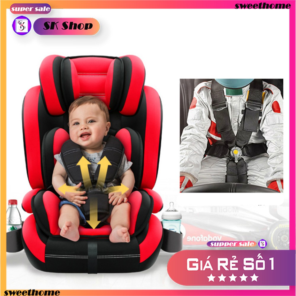 Ghế ngồi ô tô cho bé , ghế ngồi xe hơi cho trẻ từ 9 tháng đến 12 tuổi CARMIND