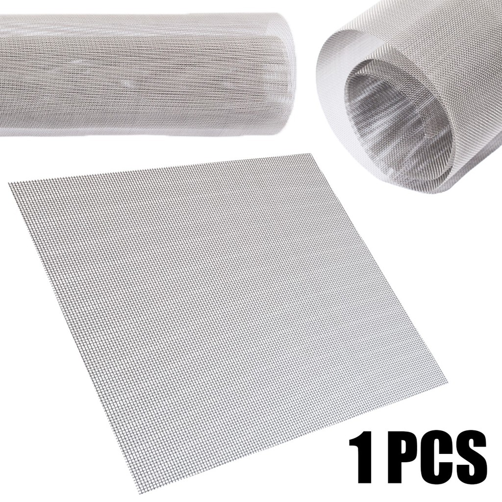 1 Bộ Lọc Chất Liệu Thép Không Gỉ 304 Kích Thước 30 * 30cm Tiện Dụng #Bộ 60 Tấm Vải Lưới Dệt Chất Lượng Cao