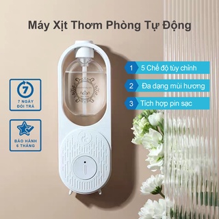 Máy Xịt Thơm Phòng Tự Động, Xịt Thơm Phòng JD001, Nước Hoa Thơm Phòng