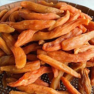 500g Khoai lang mật sấy dẻo nguyên củ Đà Lạt