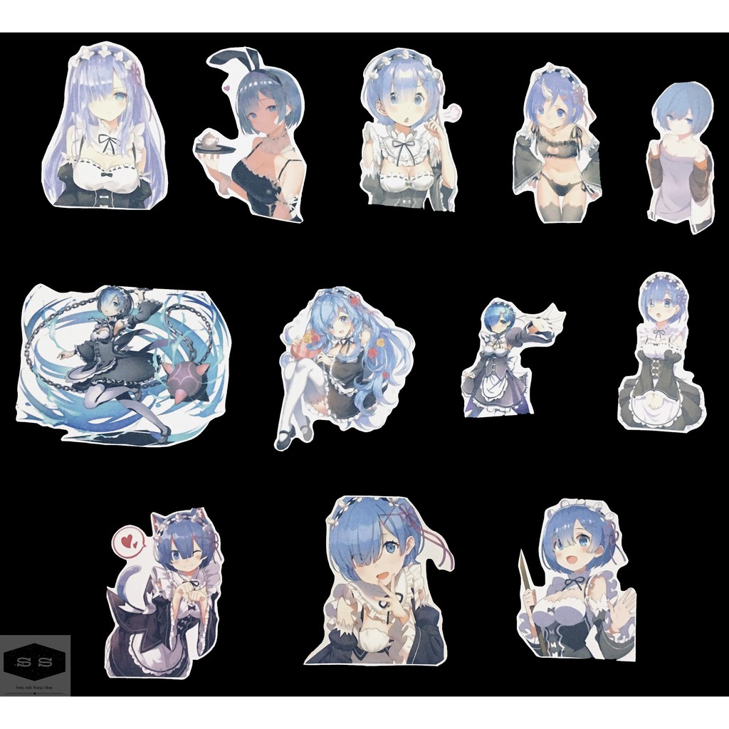 Bộ hình dán - sticker anime Re:Zero − Bắt đầu lại ở thế giới khác