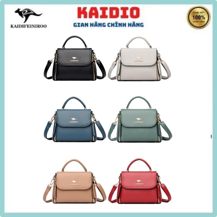 Túi xách nữ công sở Hàn Quốc mini đẹp cao cấp đeo chéo Kaidifeiniroo KD09  Kaidio Size 23cm.