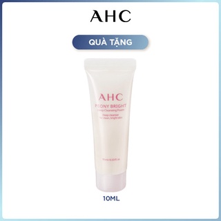 [GWP] Sữa rửa mặt tạo bọt làm sáng da - AHC Peony Bright Deep Clearing Foam 10ml