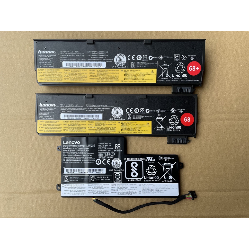 Pin original ThinkPad X240 T440s T440 T450 T450s T550 X250 L450 X260 T560 P50s T460 L460 T460p L470 T470p X270