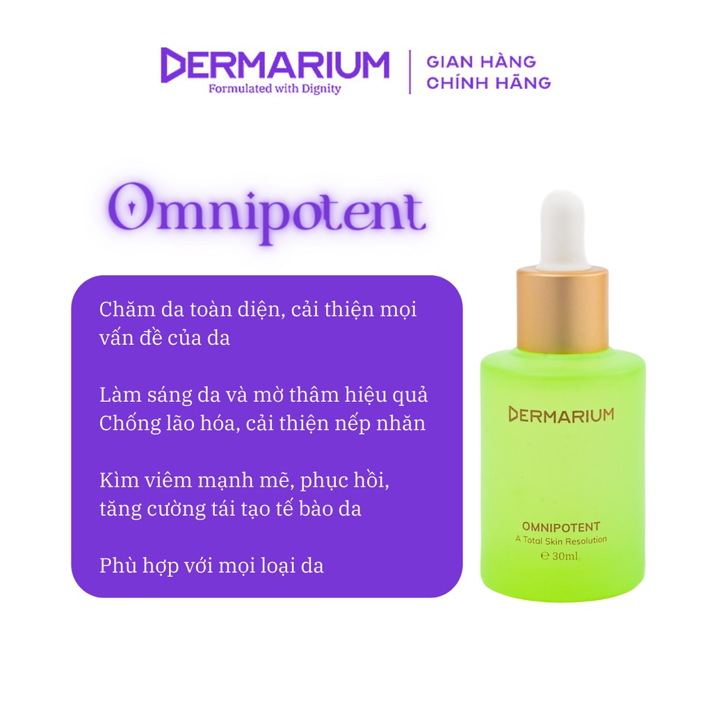 Dermarium Omnipotent - Serum B3 toàn năng cho mọi vấn đề da