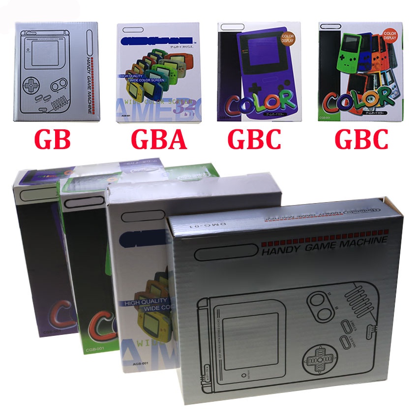 Hộp Carton Đựng Máy Chơi Game Nintendo GB GBA GBC