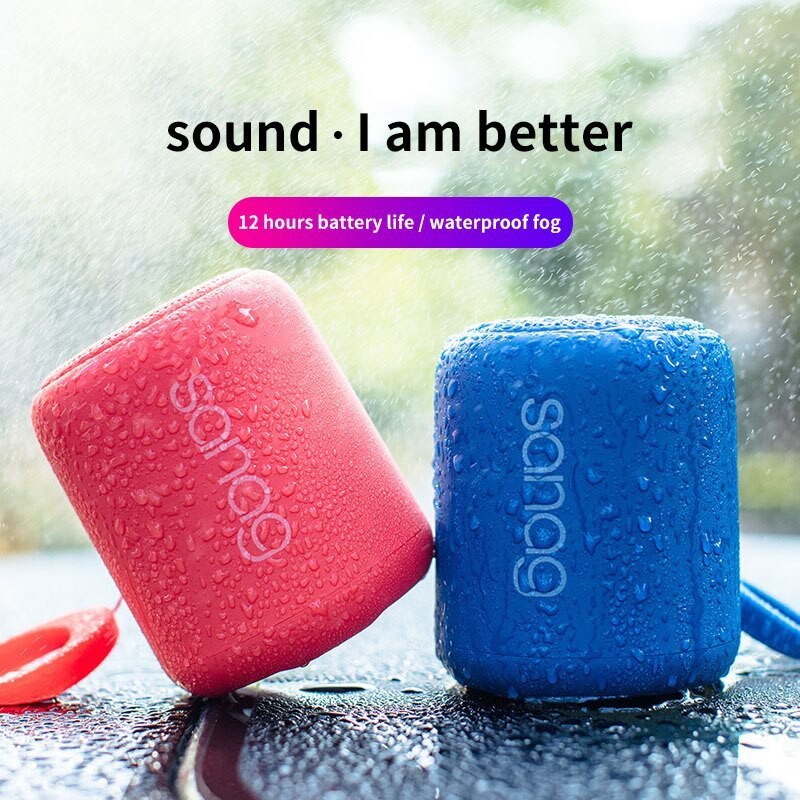 Loa Bluetooth Không Dây+Có Dây Âm Thanh Hifi Hỗ Trợ Thẻ Nhớ Sd Sanag X6s