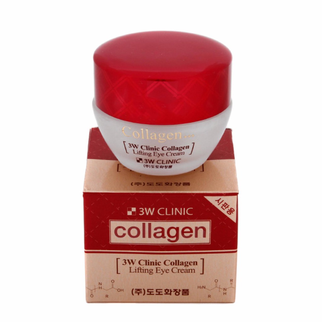Kem dưỡng chống lão hóa bổ sung collagen vùng da mắt 3W Clinic Collagen Lifting Eye Cream 35ml ( màu đỏ ) | BigBuy360 - bigbuy360.vn