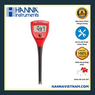 Máy Đo pH Hanna Instruments HI98100 - Checker Plus - Hiệu Chuẩn tự động