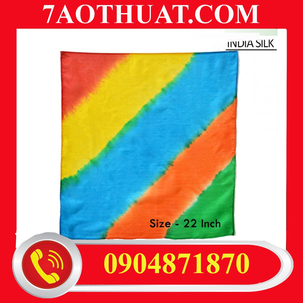 Phụ kiện ảo thuật : Rainbow Silk - 22 Inch