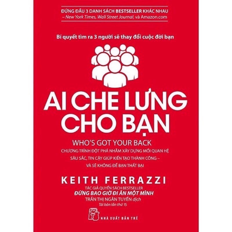 Sách .__. Ai Che Lưng Cho Bạn