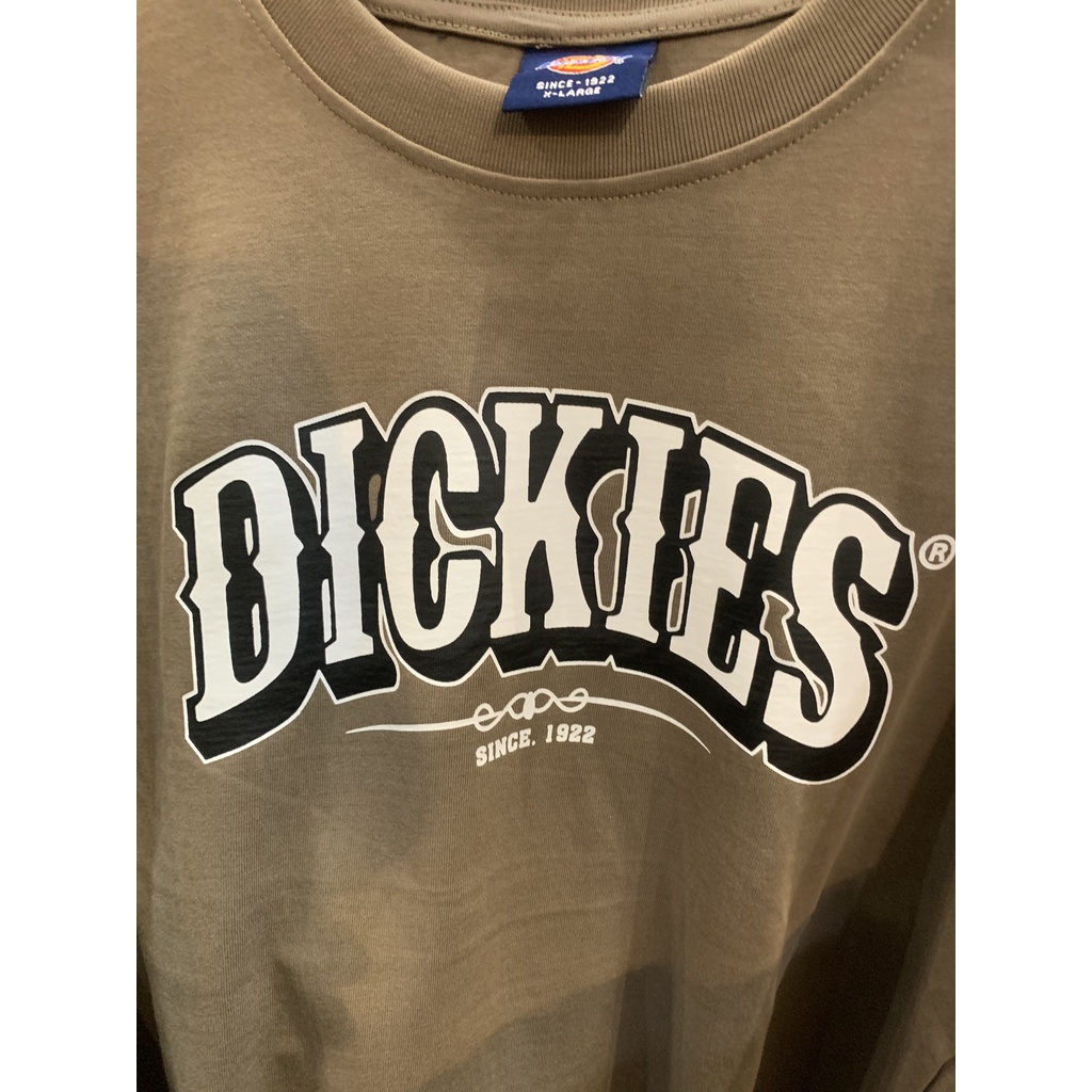 Áo thun Dickies chính hãng - Màu nâu lạnh - Cotton 100%, Form Unisex.