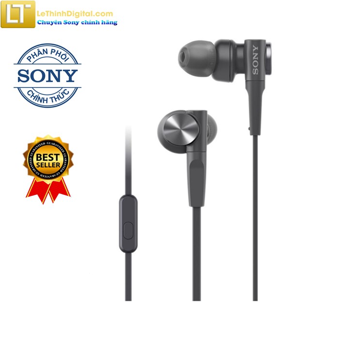 Tai nghe Sony MDR-XB55AP (Đen) | Hãng phân phối | Bảo hành chính hãng 12 tháng toàn quốc