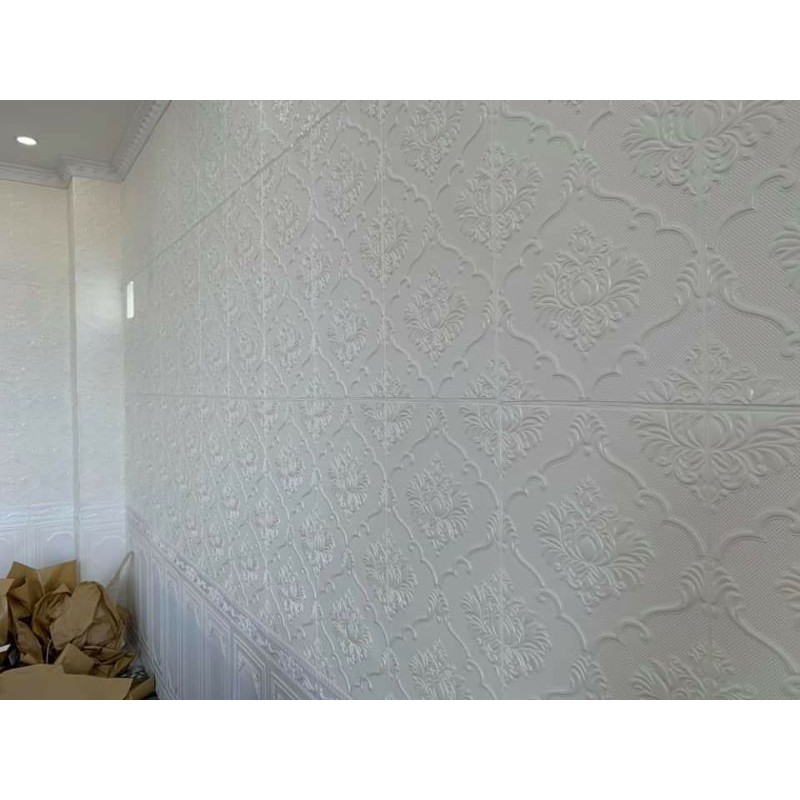 XỐP DÁN TƯỜNG 3D hoa văn họa tiết tân cổ điển phong cách Châu Âu. hàng nhập khẩu cao cấp. | BigBuy360 - bigbuy360.vn