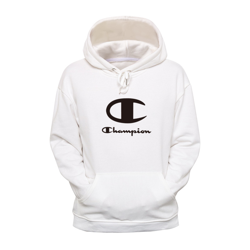 8154#A  Cotton simple unisex long-sleeved men's and women's loose hooded sweatshirt jacket printed