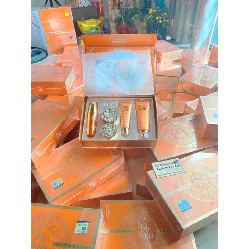 Bộ Mỹ phẩm Hoàng Cung cam Vip chính hãng 5 món