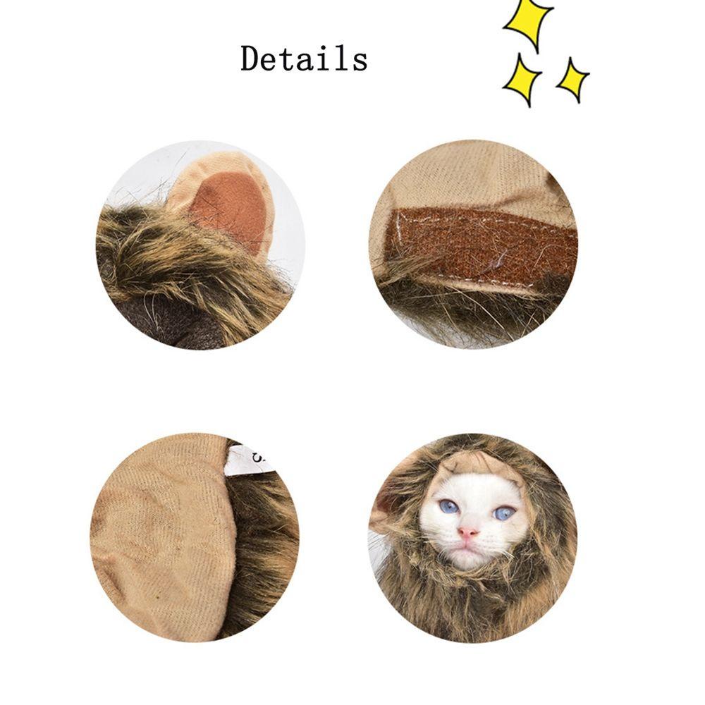 Elsworth Lion Mane Mũ Đội Giáng Sinh Tương Tác Vui Nhộn Cho Chó Mèo