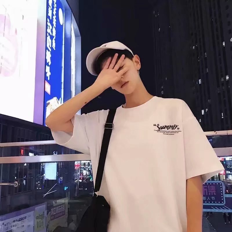 Áo Thun Nam Ngắn Tay Dáng Rộng Thời Trang Hàn Quốc Nhiều Màu Sắc Size M-8XL