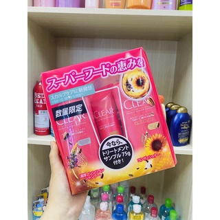 BỘ DẦU GỘI Set 3 MÓN CLEAR NHẬT BẢN