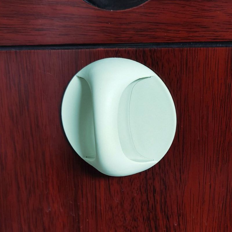 Tay nắm cửa tủ cửa phòng cửa sổ loại dán tiện lợi, tay nắm cửa kính nắp bồn cầu đa năng ILY