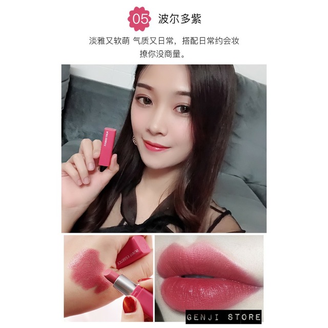 (HÀNG NỘI ĐỊA TRUNG) Bộ son 7 thỏi Gecomo Plant Essence Lipstick Gift Box