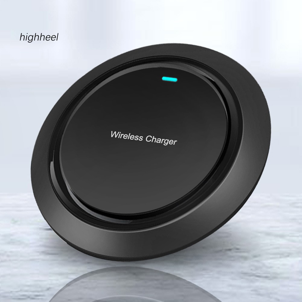 【OPHE】Portable Fast Charging Qi Wireless Mobile Phone Charger Pad for S-amsung iPhone