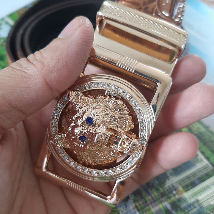 Đầu khóa thắt lưng hình con hổ vàng (Mã DDF100) - D&amp;D Fashion