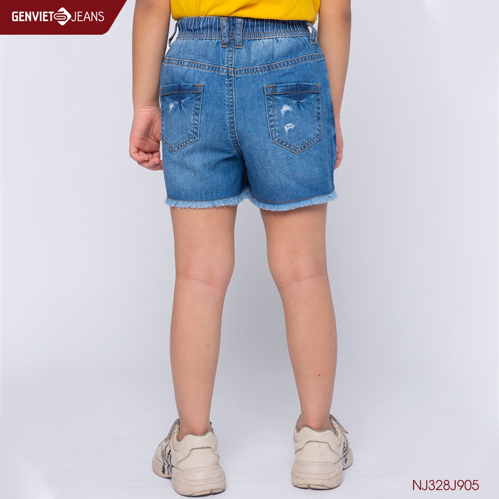 Chân váy bé gái NJ328J905 GENVIET KIDS JEANS