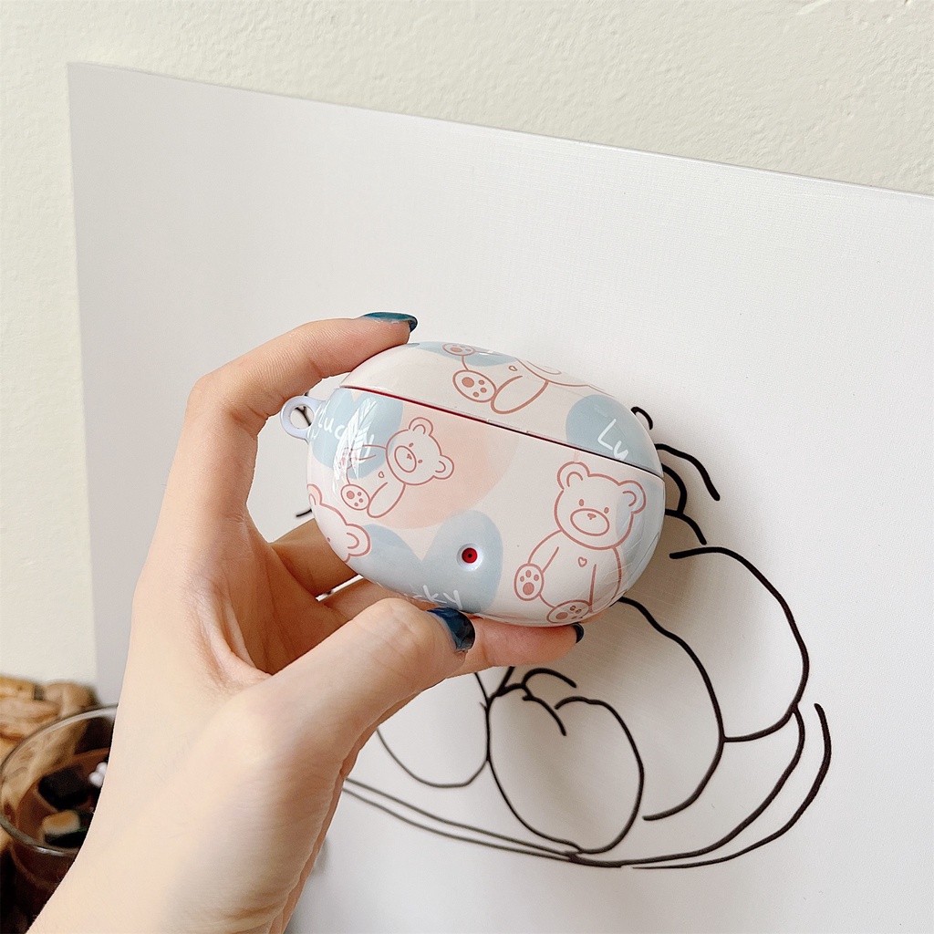 Vỏ Bảo Vệ Hộp Sạc Tai Nghe Bluetooth Không Dây Beats Studio Buds / Studio Buds + Họa Tiết Trái Tim Dễ Thương