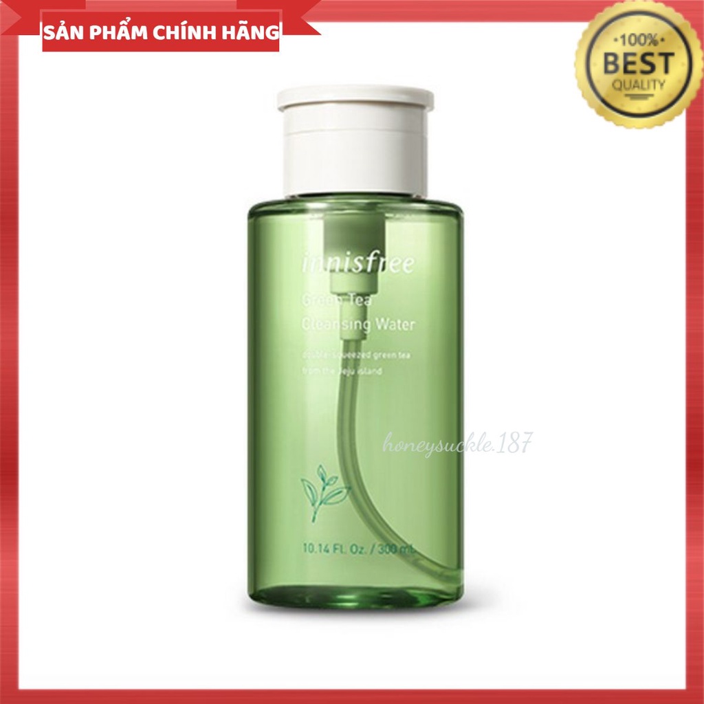 ✅[CHÍNH HÃNG] NƯỚC TẨY TRANG INNISFREE TRÀ XANH 300ml- Hàn quốc [FREESHIP]