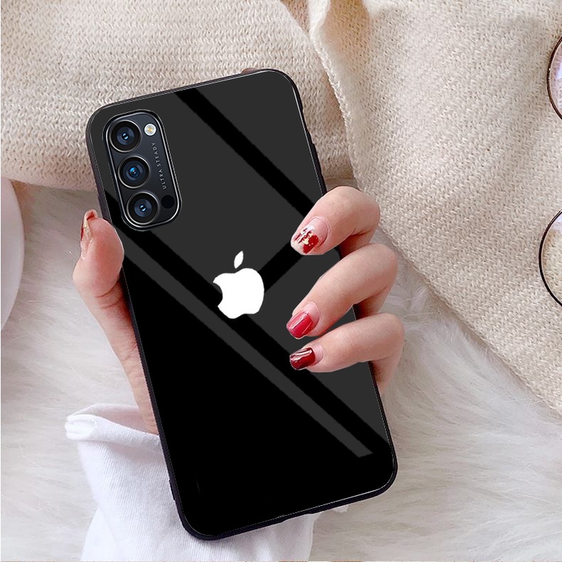 Ốp Lưng OPPO RENO 4,RENO 4 PRO, RENO 5,RENO 6 5G, RENO 6Z 5G Mặt kính gương sáng bóng cao cấp