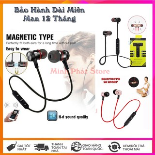 Tai nghe bluetooth Sport Headset s8 có mic kiểu dáng tai nghe thể thao