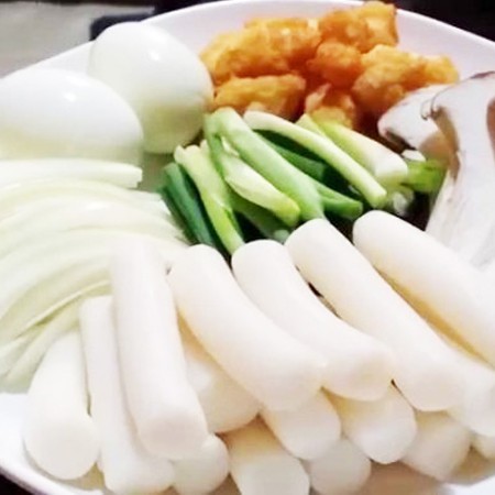 1KG Bánh Gạo Tokbokki Hàn Quốc dạng thỏi