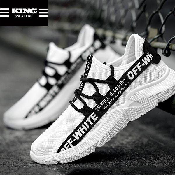 Giày sneaker nam thể thao thời trang cao cấp màu trắng giá rẻ cho học sinh (KING SHOES) mã SUT | BigBuy360 - bigbuy360.vn