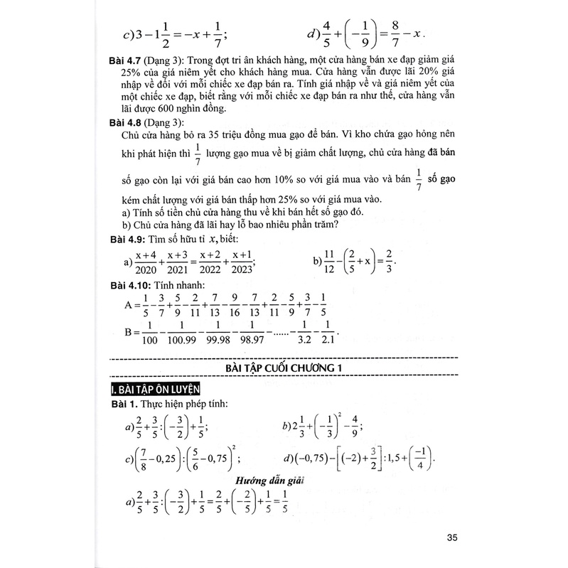 SÁCH - hướng dẫn học & phương pháp giải toán lớp 7 - tập 1