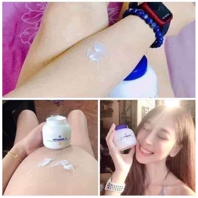 KEM DƯỠNG VITAMIN E THÁI HỘP 200g