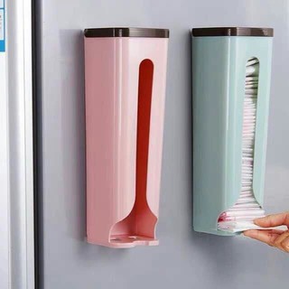 Hộp Đựng Túi Nilong - Hộp Đựng Khăn Giấy Không Cần Khoan