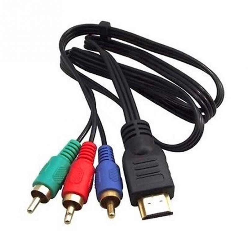 Cáp KEBIDUMEI Chuyển Đổi Âm Thanh Hình Ảnh Từ HDMI Sang 3 đầu AV 1M