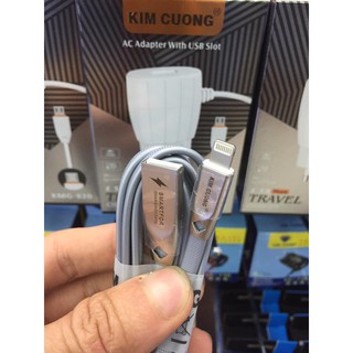 Dây sạc iphone kim cương