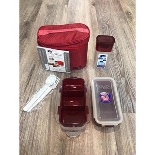 Bộ hộp cơm Lock&Lock  - HPL758DR(đỏ)