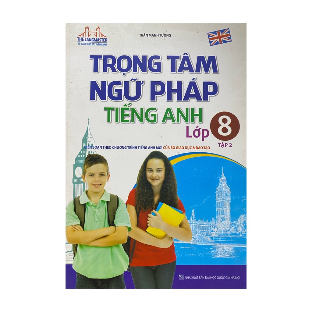 Sách - Trọng tâm ngữ pháp tiếng anh lớp 8 tập 2