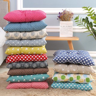 Đệm, nệm ngồi họa tiết  kiểu Nhật sang trọng 45cm/50cm