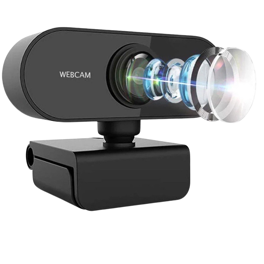 Webcam Máy tính Laptop có mic dễ dàng sử dụng, độ phân dải FullHD 1080 bảo hành6 tháng - FUKISI