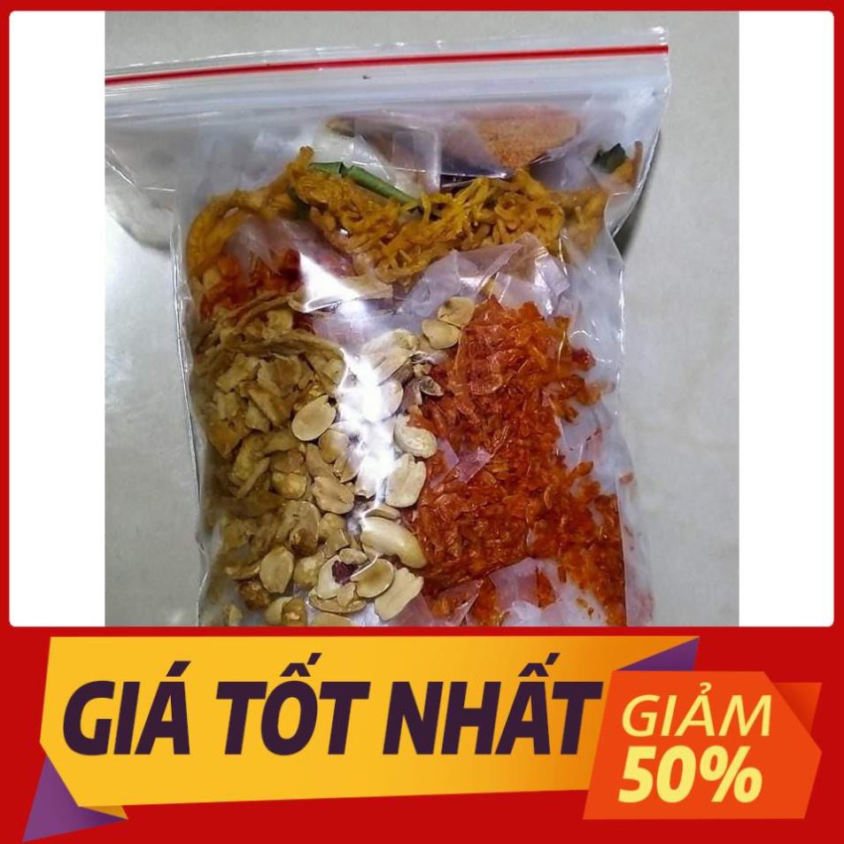 (shop uy tin) 1 bịch bánh tráng trộn sa tế thập cẩm shopnamdung (chat luong)