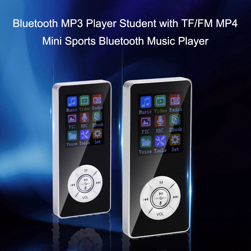 Máy nghe nhạc Mp3 Mp4 mini có kết nối bluetooth